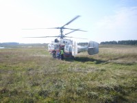 Врачи вылетели на вертолете МЧС в Тверскую область для оказания помощи 83-летней женщине с тупой травмой живота - Новости ТИА
