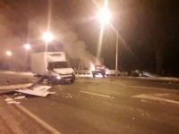 В Тверской области столкнулись четыре автомобиля, два человека пострадали - Новости ТИА