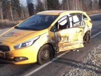Таксист из Твери устроил ДТП в Брянской области. В аварии пострадали пассажирки такси - Новости ТИА