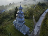 Жители Торжка обеспокоены сохранением деревянной Тихвинской церкви после пожара в Кондопоге - Новости ТИА