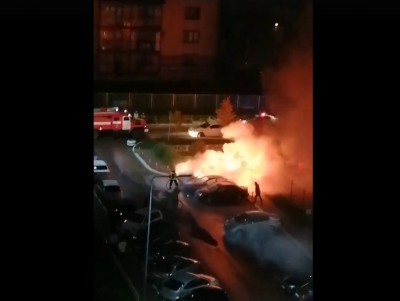 В Твери в Брусилово сгорели три автомобиля - новости ТИА