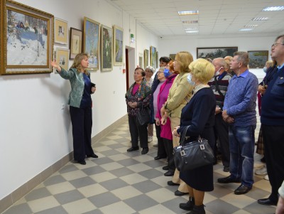 В Вышнем Волочке открылась выставка картин ветерана Великой Отечественной  - Новости ТИА