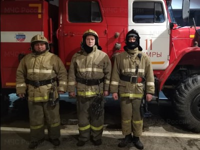 В Кимрах пожарные спасли от гибели женщину - новости ТИА
