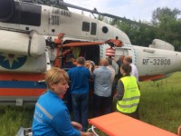 Мужчина поблагодарил санавиацию за вовремя оказанную помощь - Новости ТИА