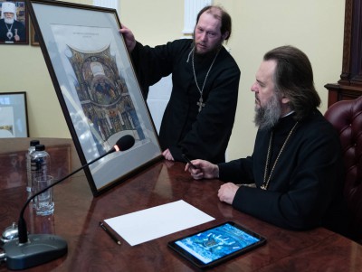 В епархии обсудили проект внутреннего убранства Спасо-Преображенского собора - Новости ТИА