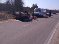 В Тверской области пьяный водитель уложил машину на крышу - Новости ТИА