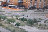 Серьезное ДТП в Удомле сняла камера наружного наблюдения - Новости ТИА