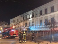 Здание бывшего кафе «Лондон» загорелось из-за неосторожного обращения с огнем - Новости ТИА
