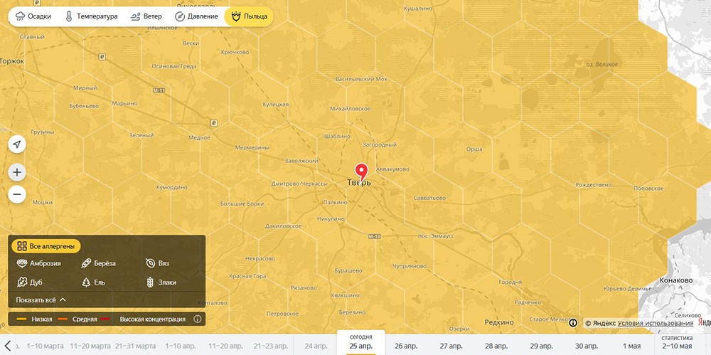 Карта пыльцы березы. Карта пыльцы для аллергиков. Карта пыльцы для аллергиков Москва.