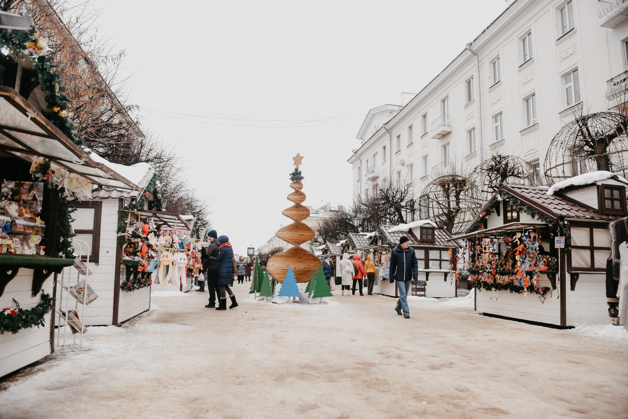 В Твери работает Рождественская ярмарка | 18.12.2021 | Тверь - БезФормата