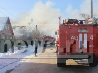 В Пролетарском районе Твери загорелся жилой дом - Новости ТИА