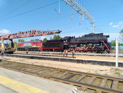 В Тверскую область вернулся после ремонта паровоз для ретропоезда"Селигер" - Новости ТИА