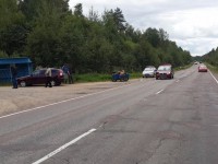 В Тверской области водитель легковушки врезался в 76-летнего мотоциклиста - Новости ТИА
