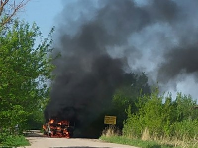 В Кимрах на ходу загорелся пассажирский автобус - новости ТИА