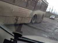 В Бологое у автобуса отвалилось колесо из-за разбитых дорог - Народные Новости ТИА