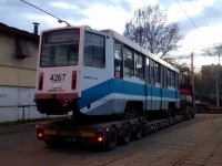 В Тверь прибыли пять первых трамваев, подаренных Москвой - Новости ТИА