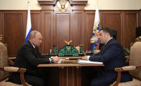 Владимир Путин встретился с Игорем Руденей - новости ТИА