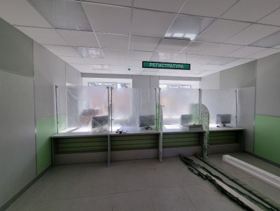 Капитальный ремонт взрослой поликлиники в Конаково подходит к концу - новости ТИА