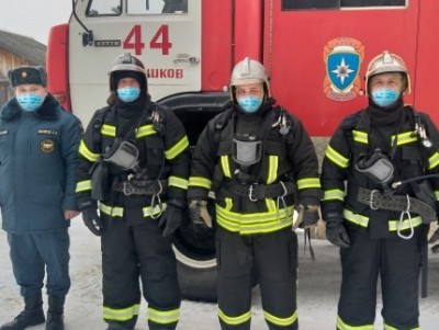 В Тверской области пожарные вытащили из огня мужчину - Новости ТИА