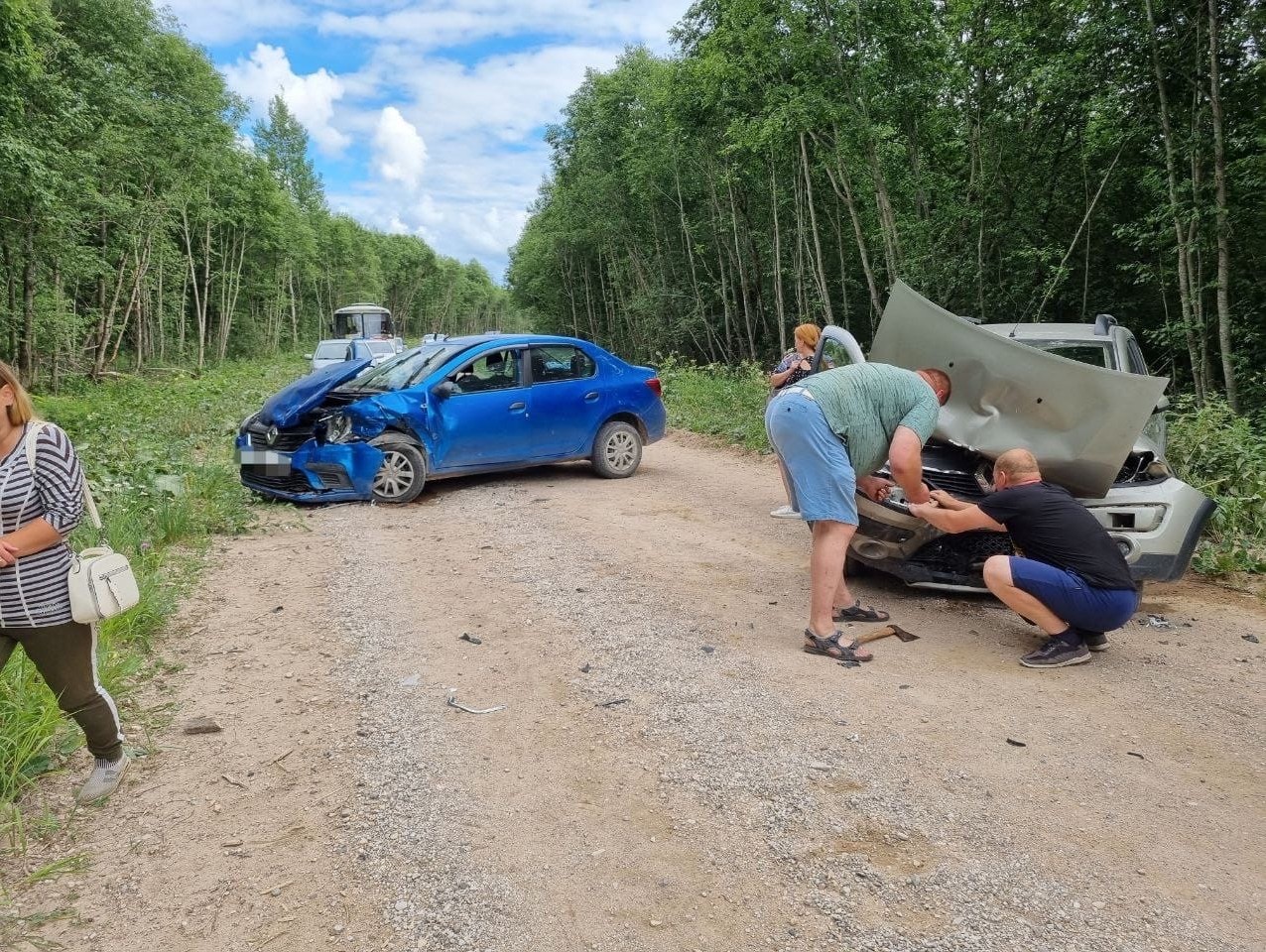 Женщина пострадала в аварии под Торжком | 08.07.2022 | Тверь - БезФормата