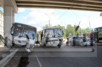 В Твери в ДТП с участием маршрутки пострадали пассажиры - Новости ТИА