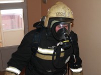 В Твери пожарные поднялись на 22 этаж высотки в газодымозащитных костюмах - Новости ТИА