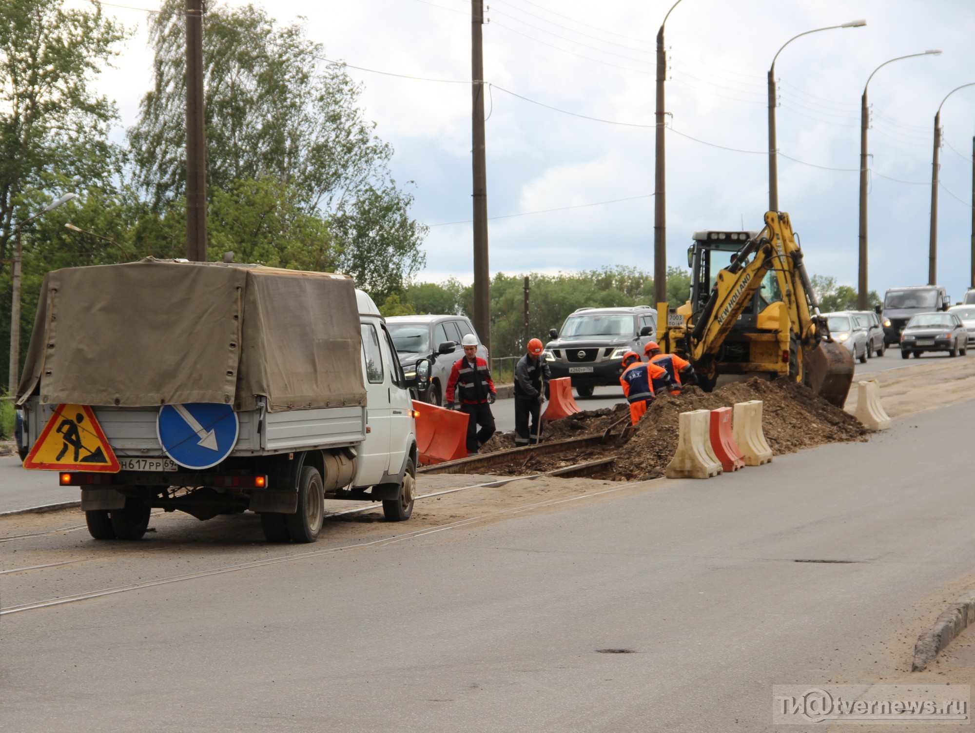 Схема ремонта моста перекрытие дороги