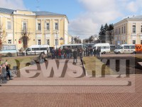 Тверские маршрутчики вышли на акцию протеста - Новости ТИА