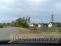Светофор на выезде из посёлка Брусилово работает в тестовом режиме. Ответ на народную новость - Новости ТИА