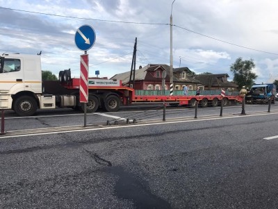 В Тверской области на М-10 столкнулись два грузовика - новости ТИА