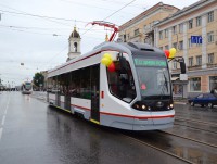 На улицы Твери вышли пять современных трамваев марки "City Star" - новости ТИА