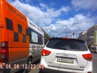 В Твери маршрутки № 24 ездят по встречке - Новости ТИА