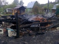В деревне под Тверью сгорели два дома - Новости ТИА