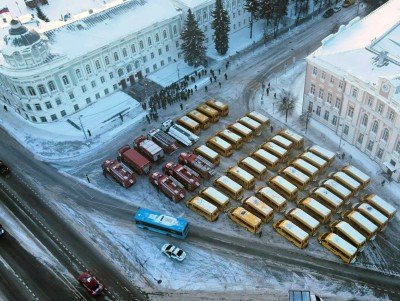 Игорь Руденя передал школам Верхневолжья 39 школьных автобусов - новости ТИА