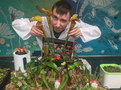 В Твери побывал укротитель хищных растений и гроза мух Сергей Куницын   - Новости ТИА