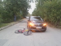 В Твери велосипедист попал под колеса иномарки - Новости ТИА