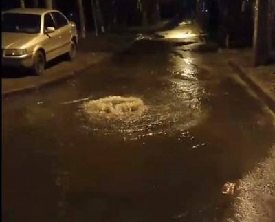В Твери на проспекте Николая Корыткова вновь потоп - новости ТИА