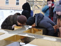 Крест тверского собора в честь иконы "Неупиваемая чаша" освятили 23 февраля  - новости ТИА