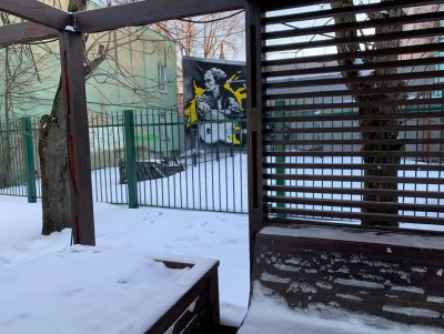 В Твери стену Цоя и граффити с Солженицыным отгородили заборами - новости ТИА