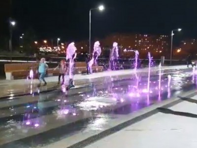 В Твери протестировали новый фонтан - Новости ТИА