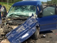 При столкновении грузового и легкового автомобиля погиб водитель - Новости ТИА