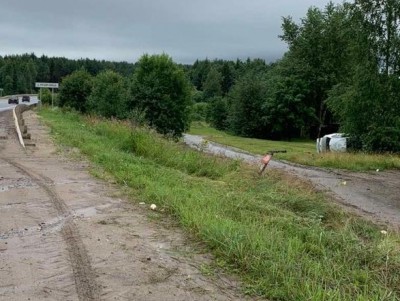 В Тверской области водитель не справился с управлением и съехал в кювет - Новости ТИА