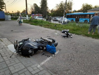 В Твери после аварии в больнице умер пассажир мотоцикла - новости ТИА