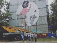 Ко Дню России в Твери появилось новое граффити   - Новости ТИА