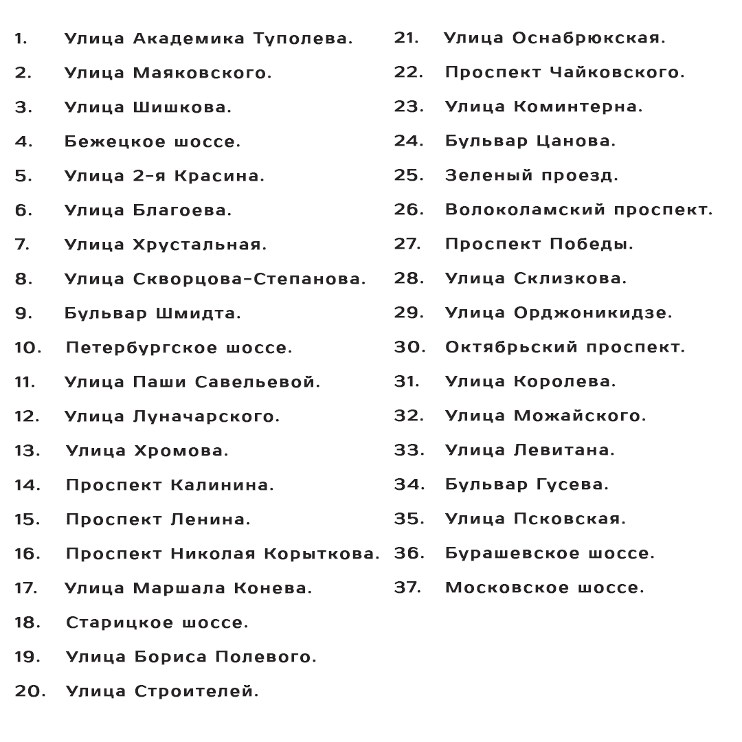 Дизайн-код станет обязательным ещё на 36 улицах Твери | 22.01.2022 | Тверь  - БезФормата