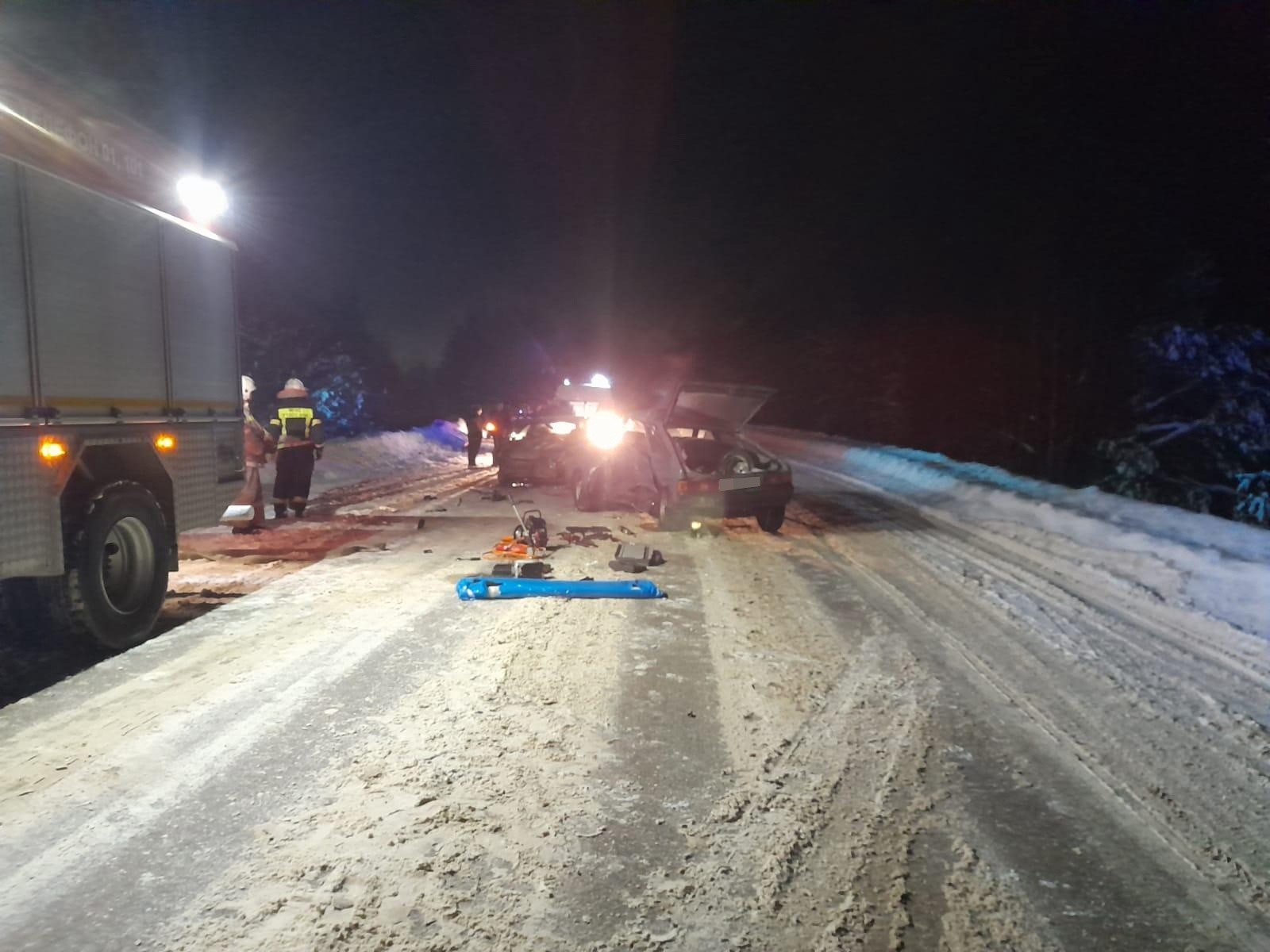 В УГИБДД показали место смертельного ДТП на дороге под Удомлей | 26.01.2022  | Тверь - БезФормата