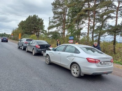 В Твери на Бурашевском шоссе произошла тройная авария - Новости ТИА