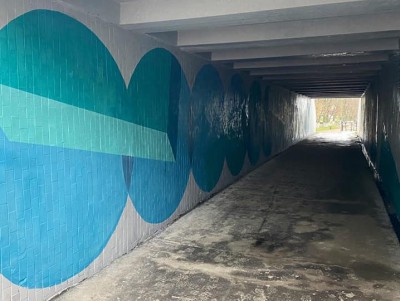 В Твери урбанисты преобразили тоннель под Старым мостом - Новости ТИА