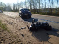 УГИБДД по Тверской области опубликовало видеозапись смертельного столкновения с мотоциклом на Рябеевском шоссе - Новости ТИА