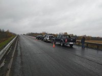 В Тверской области на М-9 столкнулись четыре автомобиля - новости ТИА